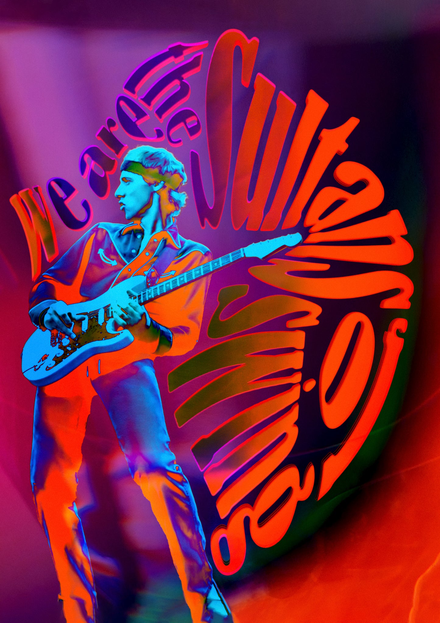 SULTAN OF SWING- Poster Holographic