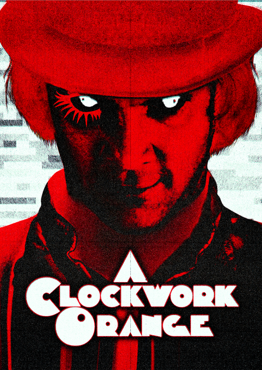 CLOCK WORK ORANGE - Poster Holographic