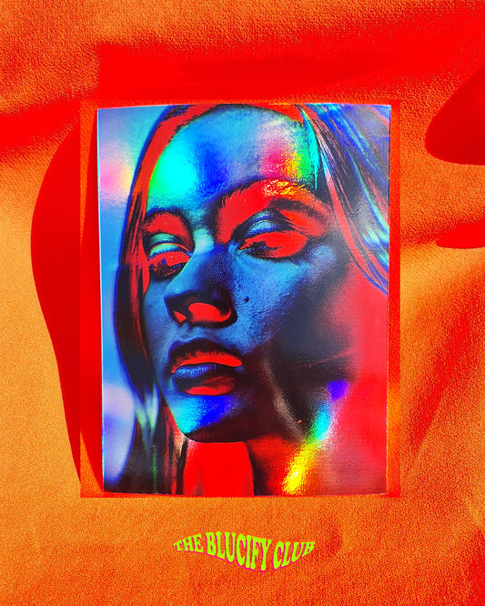 Colour Study no4 - Poster Holographic
