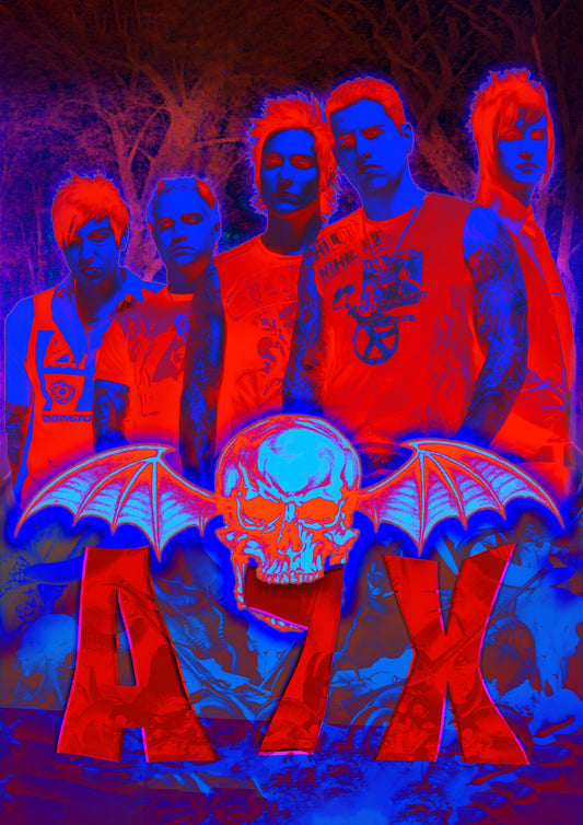 A7X - Poster Holographic