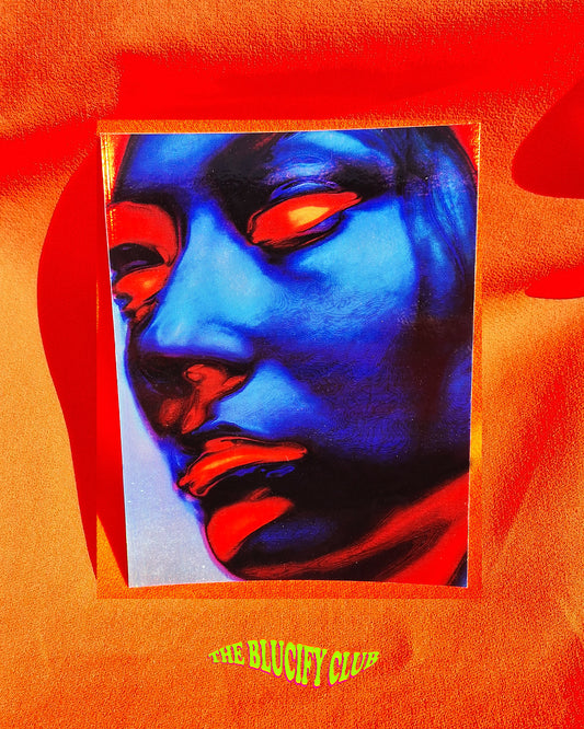 Colour Study no2 - Poster Holographic