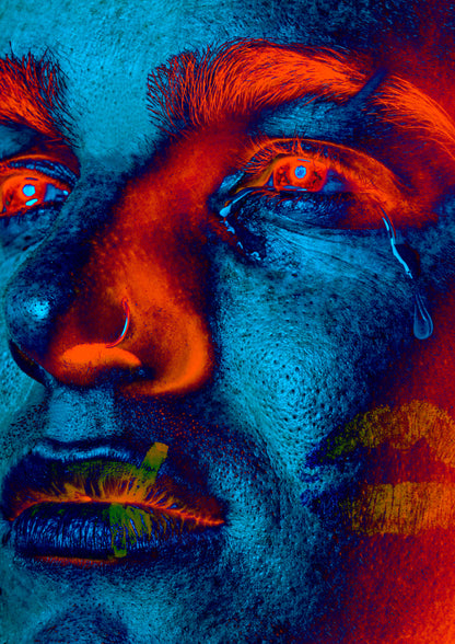 Colour Study no3 - Poster Holographic