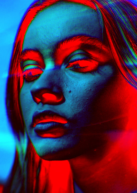 Colour Study no4 - Poster Holographic