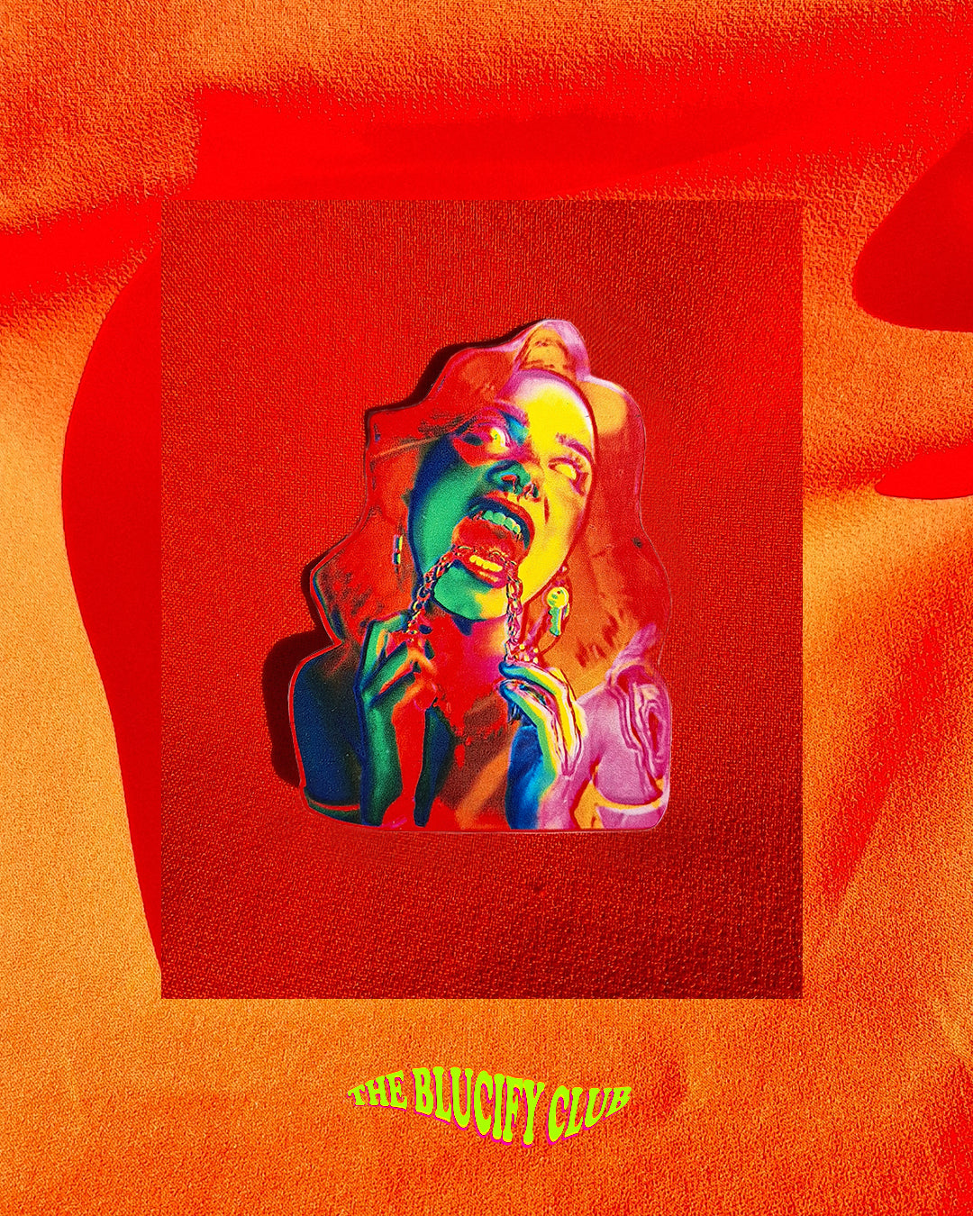 WHO'S THAT GIRL STICKER