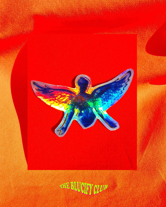 IN UTERO HOLO STICKER