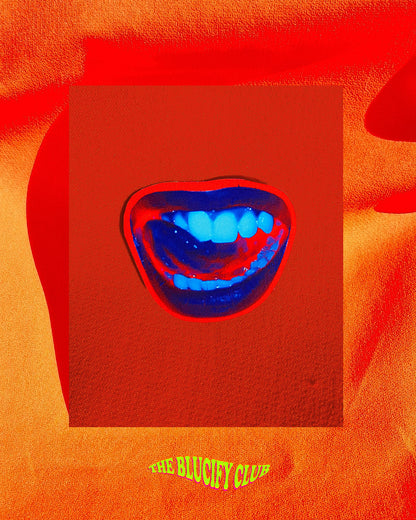 MOUTH HOLO STICKER