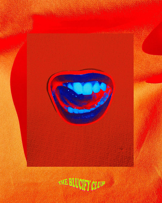 MOUTH HOLO STICKER