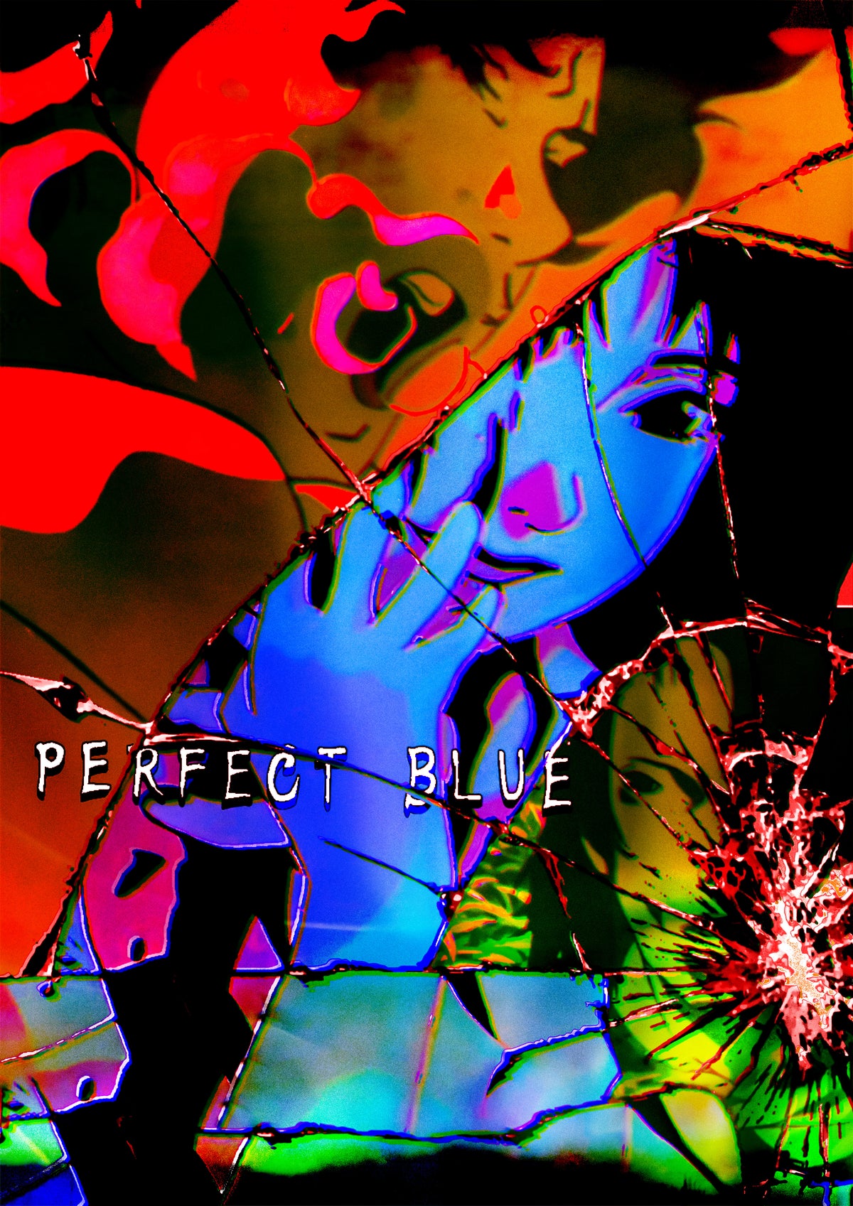 PERFECT BLUE - Poster Holographic