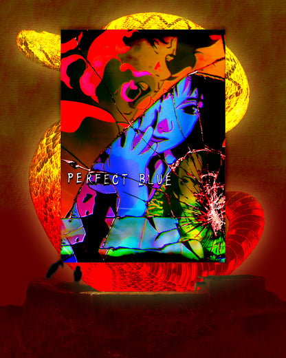 PERFECT BLUE - Poster Holographic
