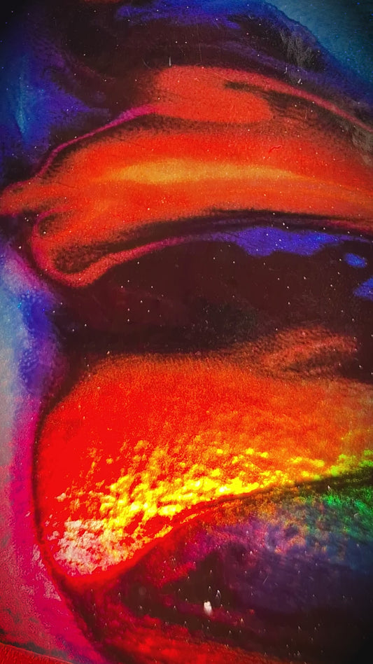 Colour Study no2 - Poster Holographic
