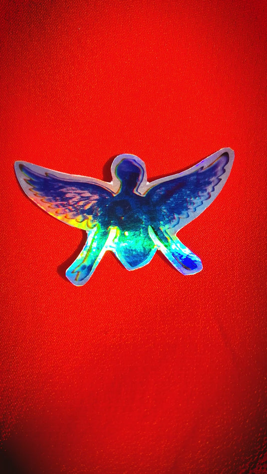 IN UTERO HOLO STICKER