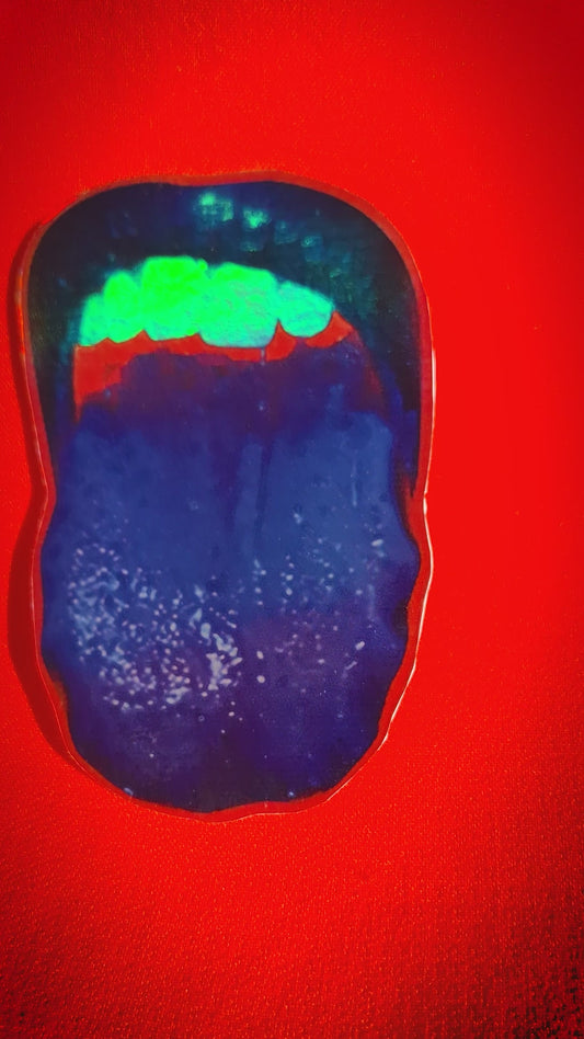 MOUTH HOLO STICKER