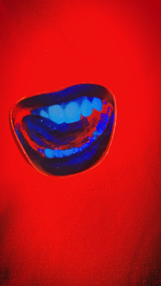 MOUTH HOLO STICKER