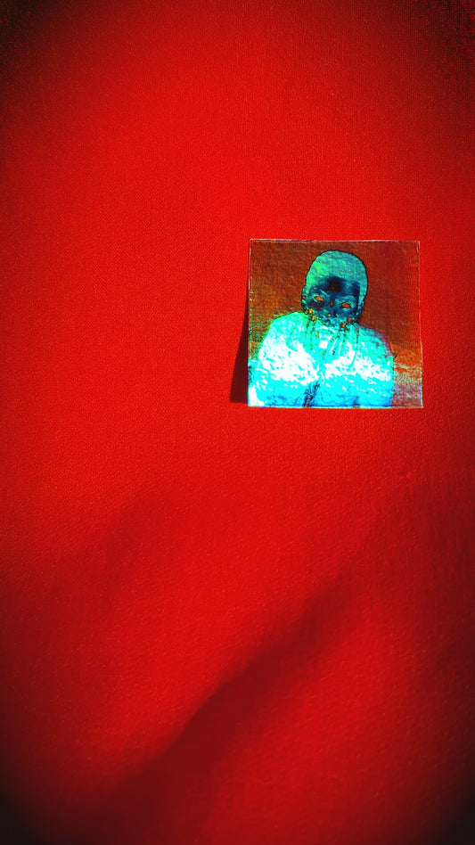 I SEE RED HOLO STICKER