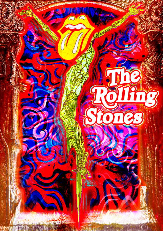 THE ROLLING STONEs - Poster Holographic