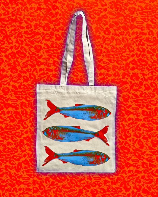 SANDRINE, LA SARDINE TOTE BAG