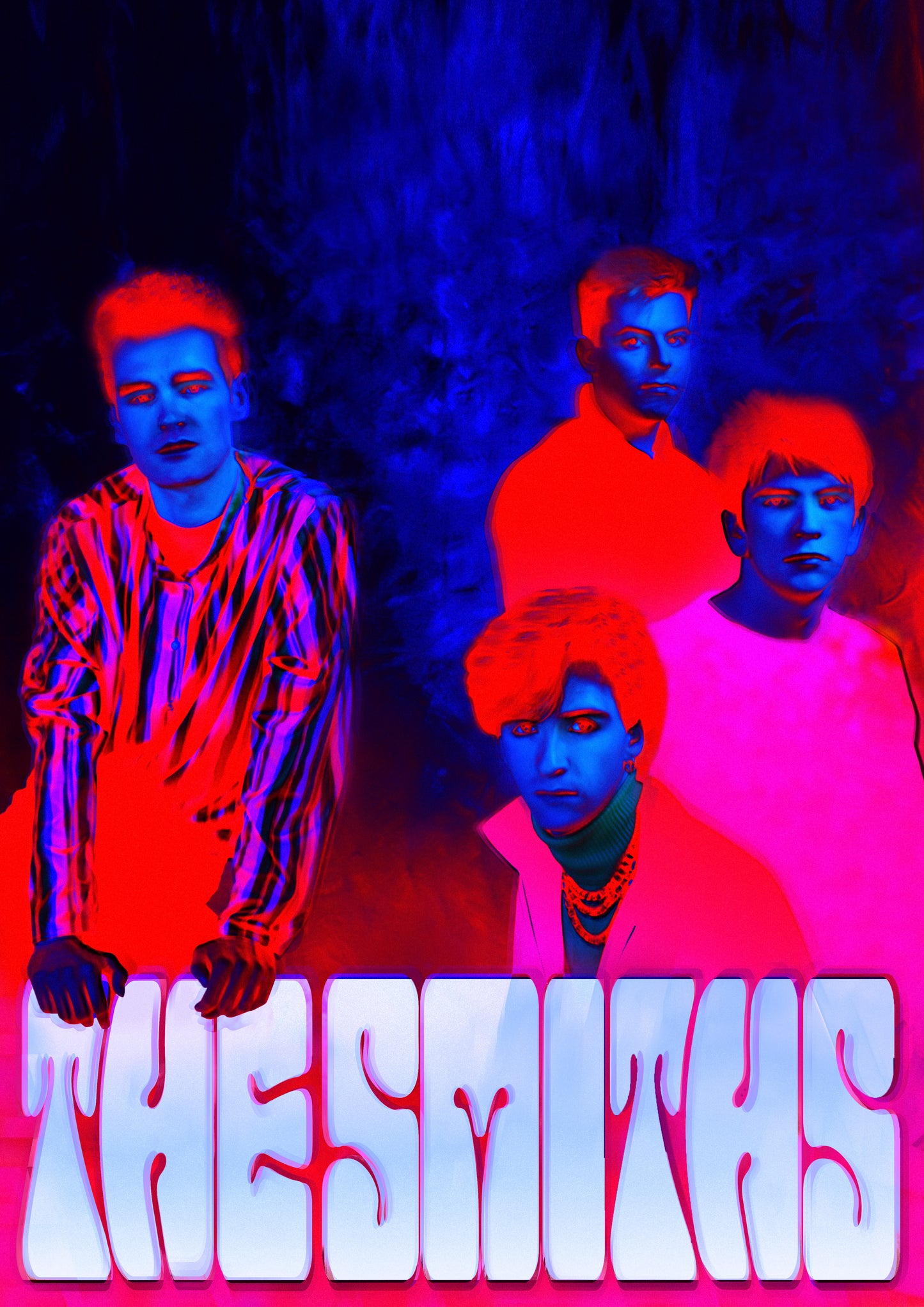 THE SMIDS- Poster Holographic