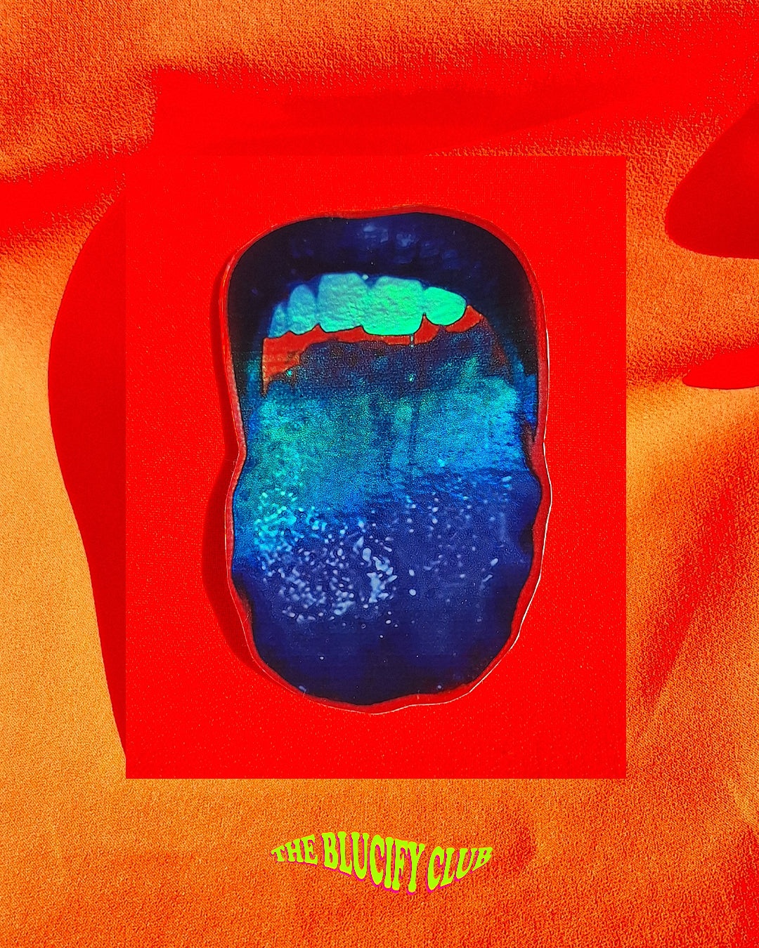 MOUTH HOLO STICKER