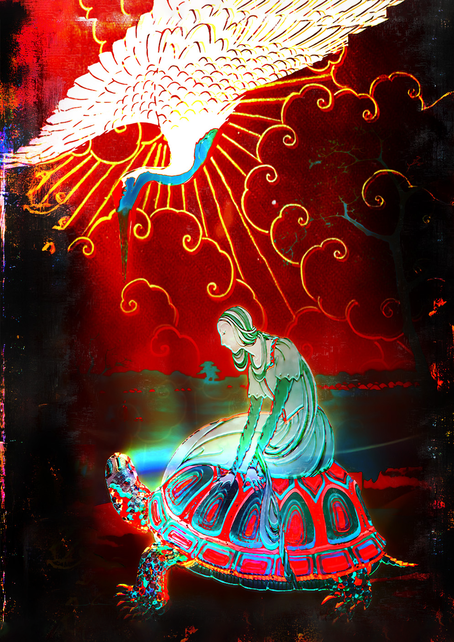 TURTLE DREAMZZ- Poster Holographic